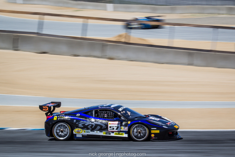Illustration for article titled Ferrari Challenge at Laguna Seca